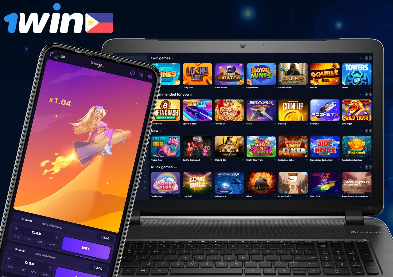 Discover 1Win's extensive casino game selection